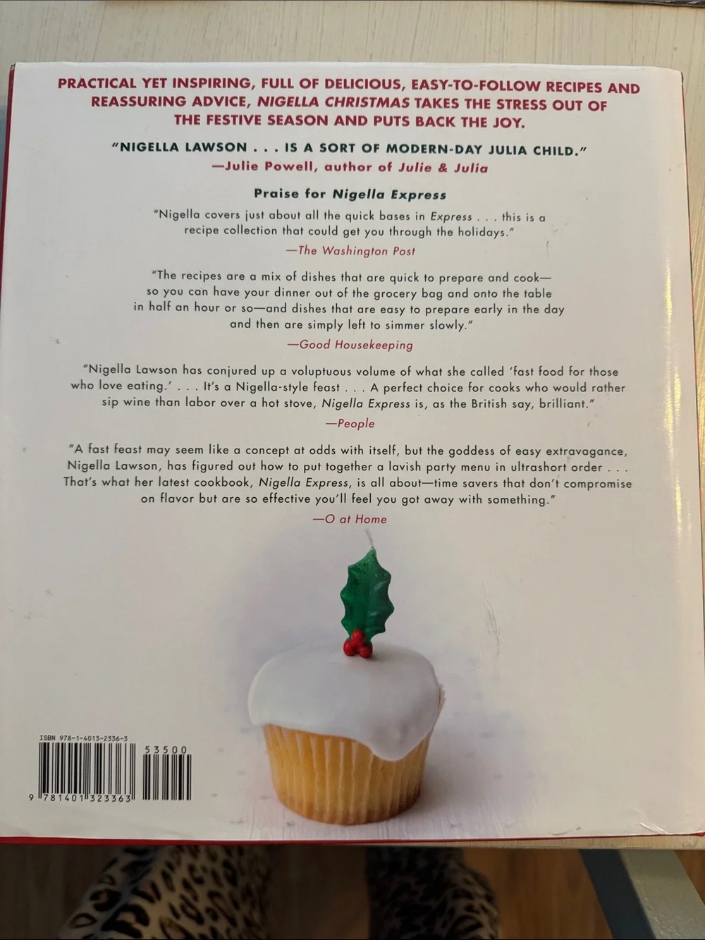 Nigella Christmas by Nigella Lawson Cookbook. It is in EUC.